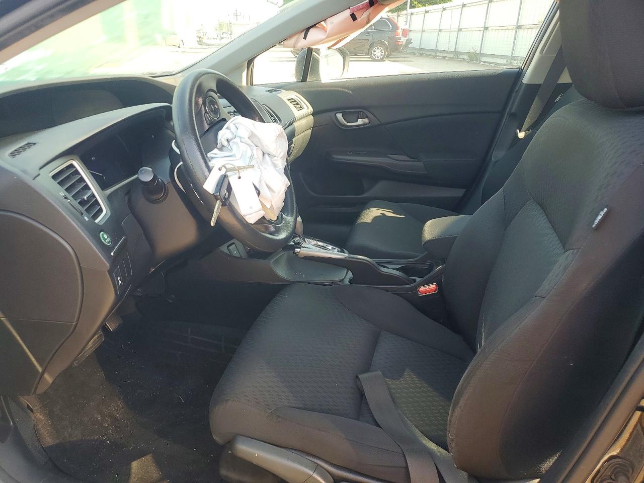 2015 Honda Civic Lx Black vin: 19XFB2F53FE112682