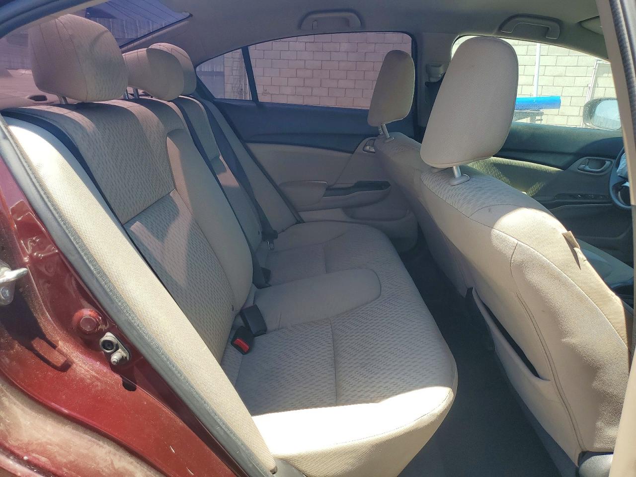 2015 Honda Civic Lx Бордовый vin: 19XFB2F53FE218999