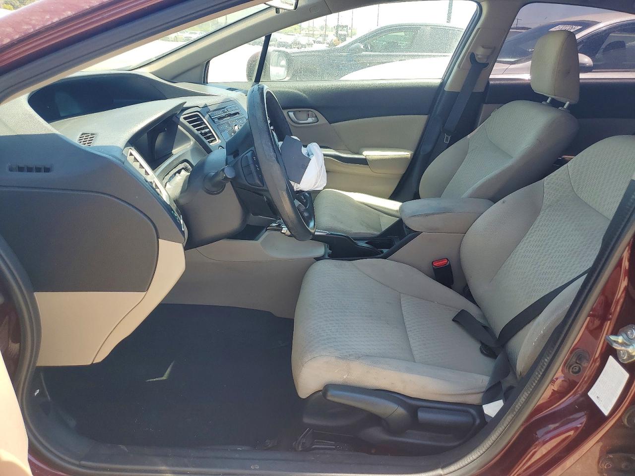 2015 Honda Civic Lx Бордовый vin: 19XFB2F53FE218999