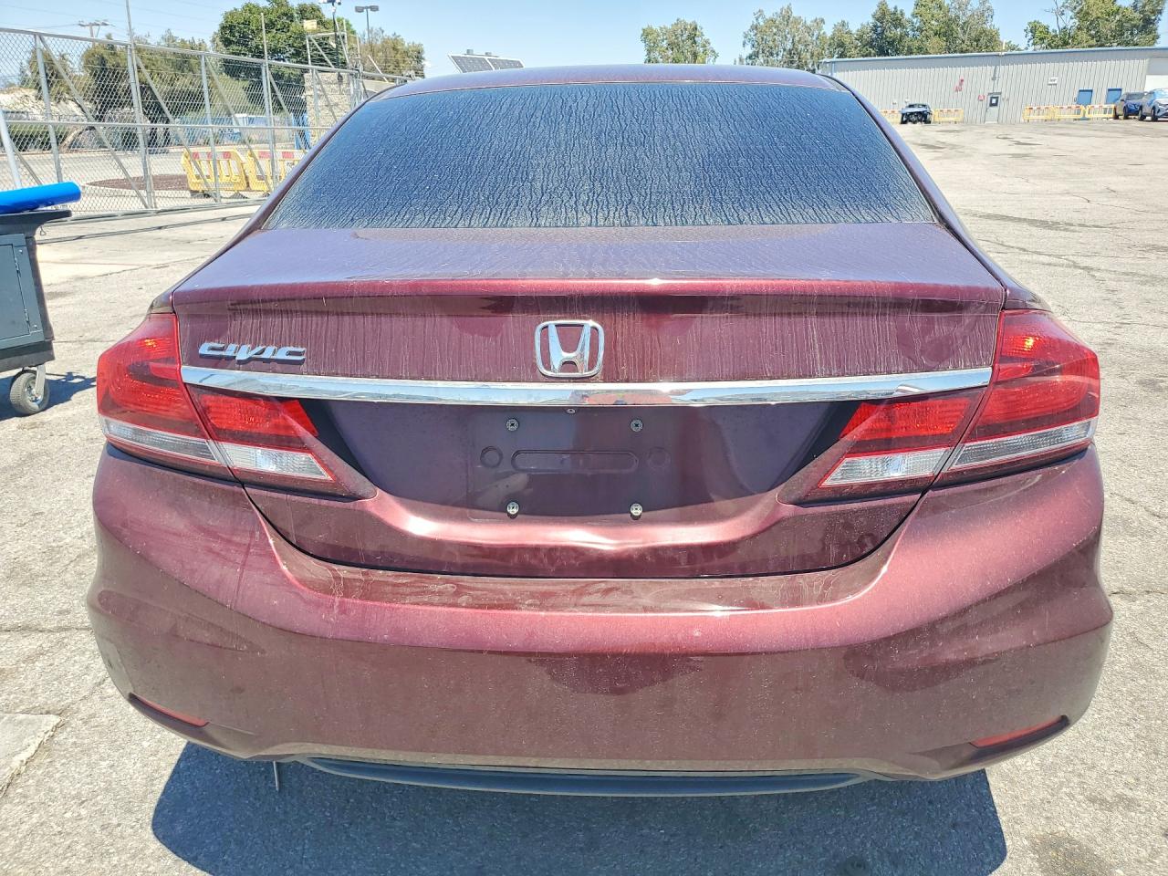 2015 Honda Civic Lx Бордовый vin: 19XFB2F53FE218999