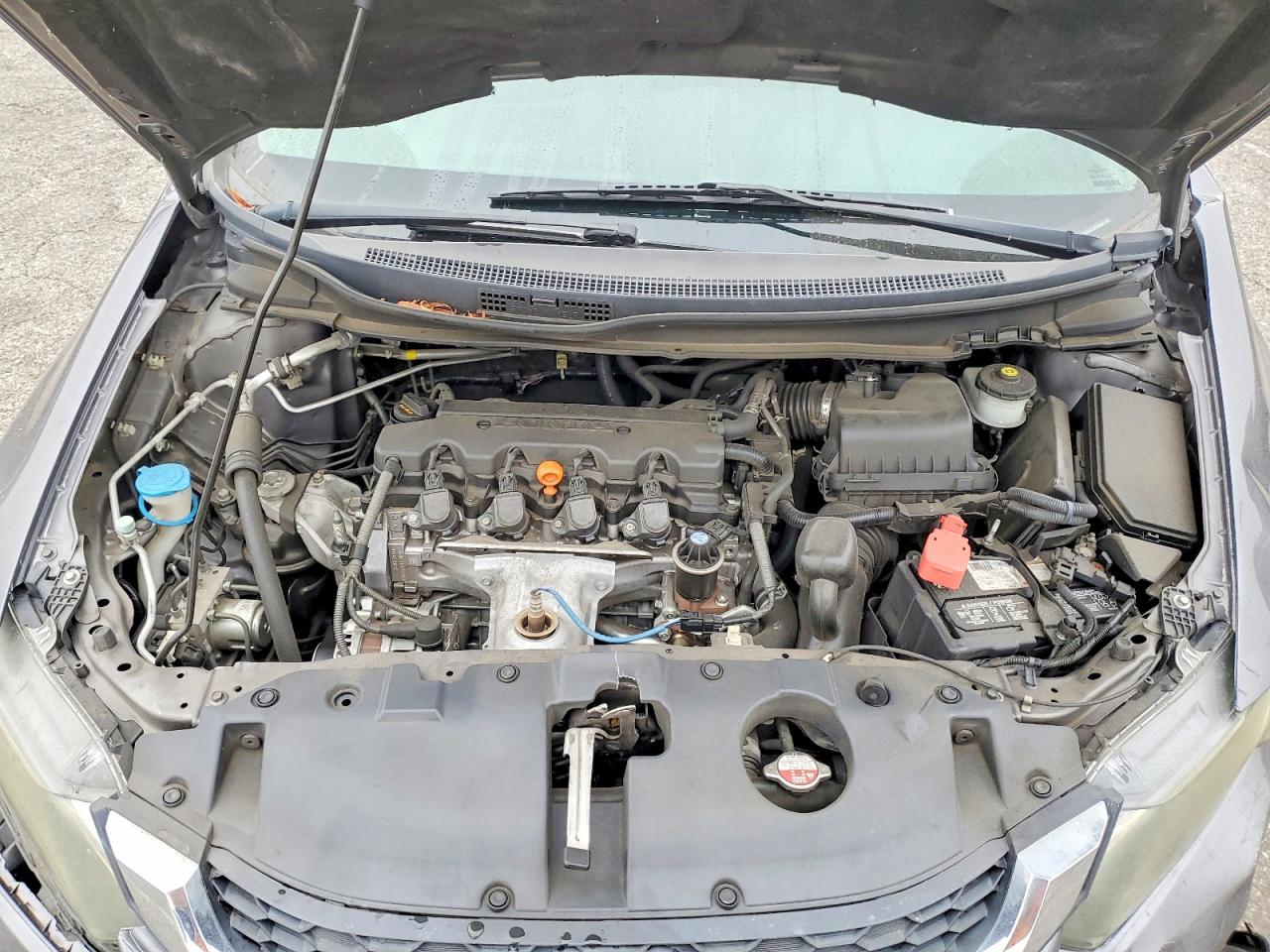 2015 Honda Civic Lx Gray vin: 19XFB2F53FE227444