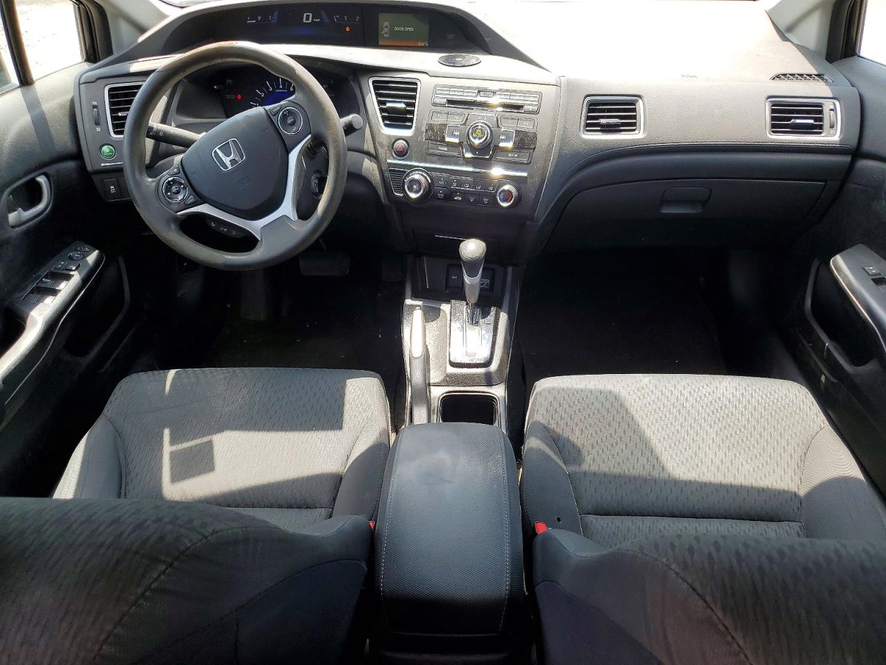 2015 Honda Civic Lx Black vin: 19XFB2F53FE231414