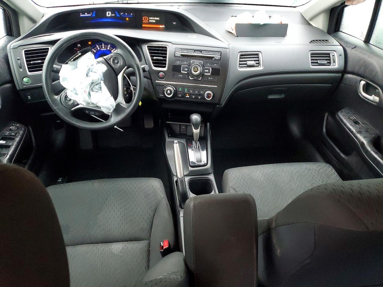 2015 Honda Civic Lx Black vin: 19XFB2F53FE258595