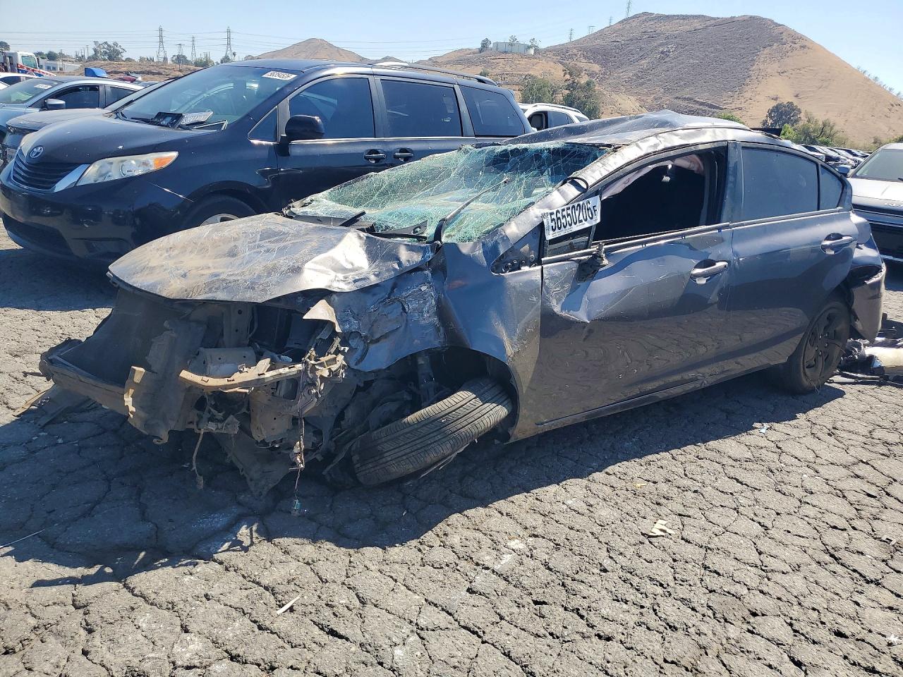 2015 Honda Civic Lx Угольный vin: 19XFB2F53FE262744