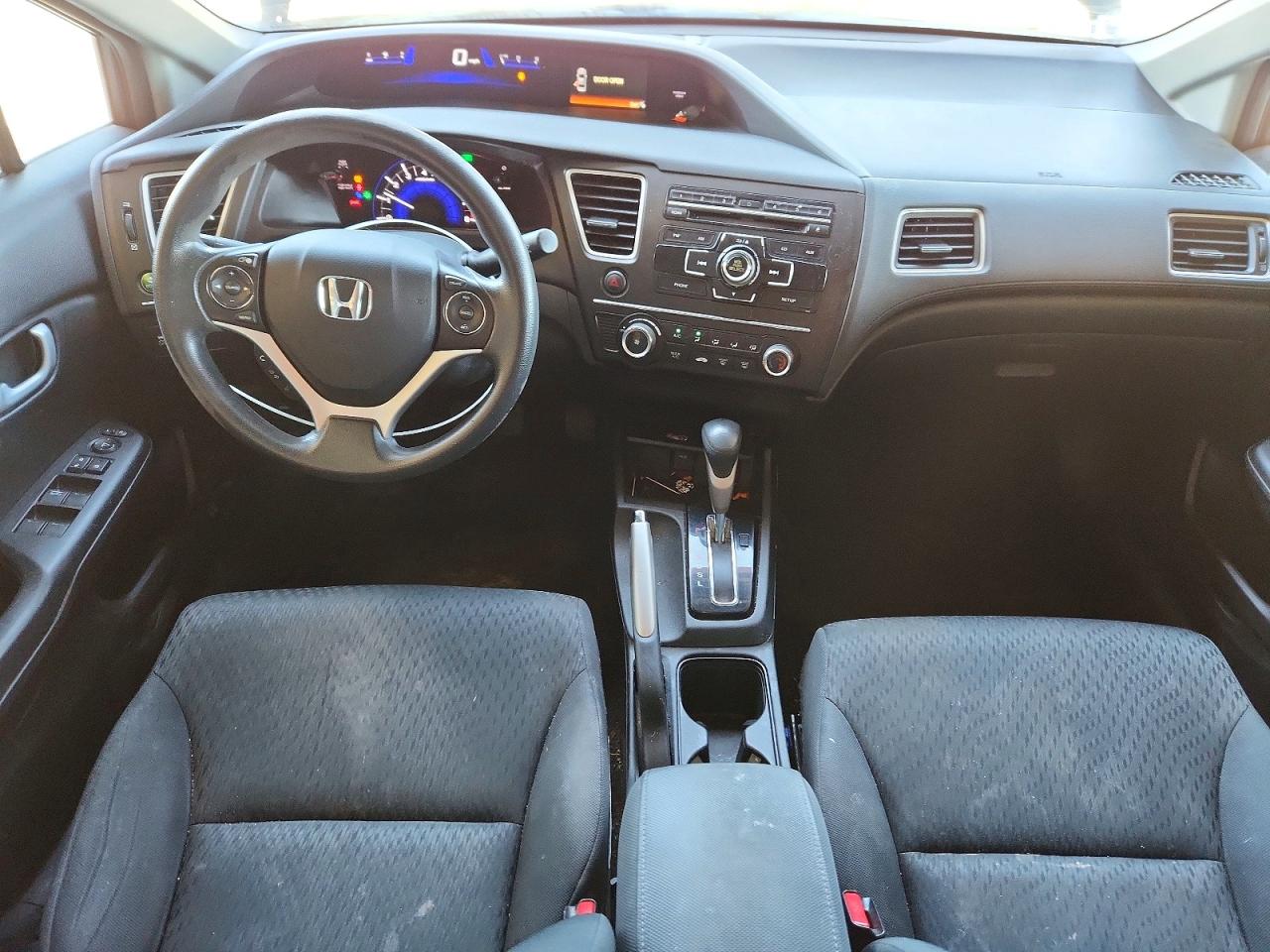 2015 Honda Civic Lx Серый vin: 19XFB2F53FE700193