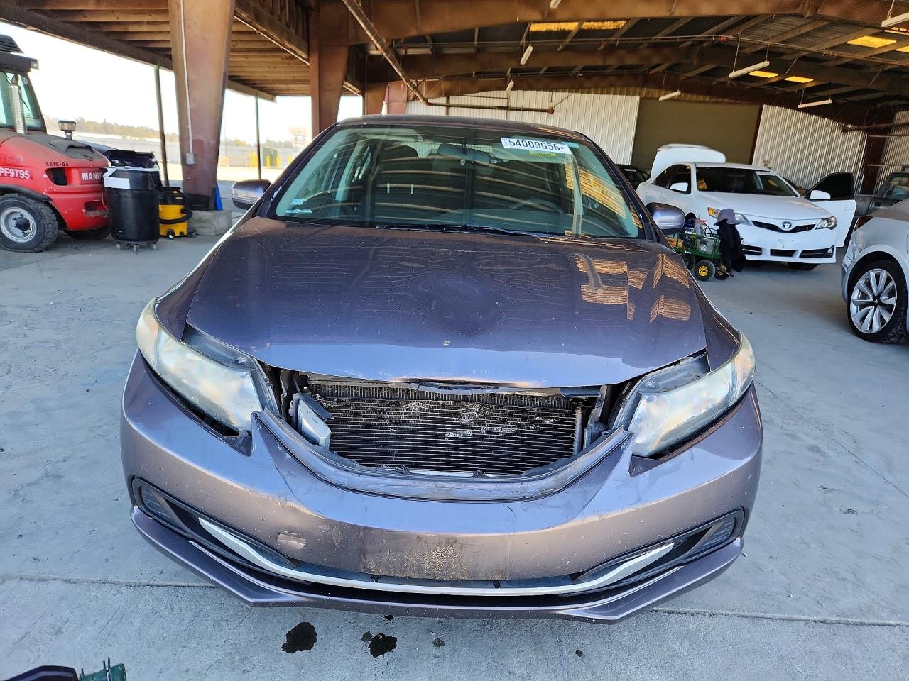 2015 Honda Civic Lx Серый vin: 19XFB2F53FE700193