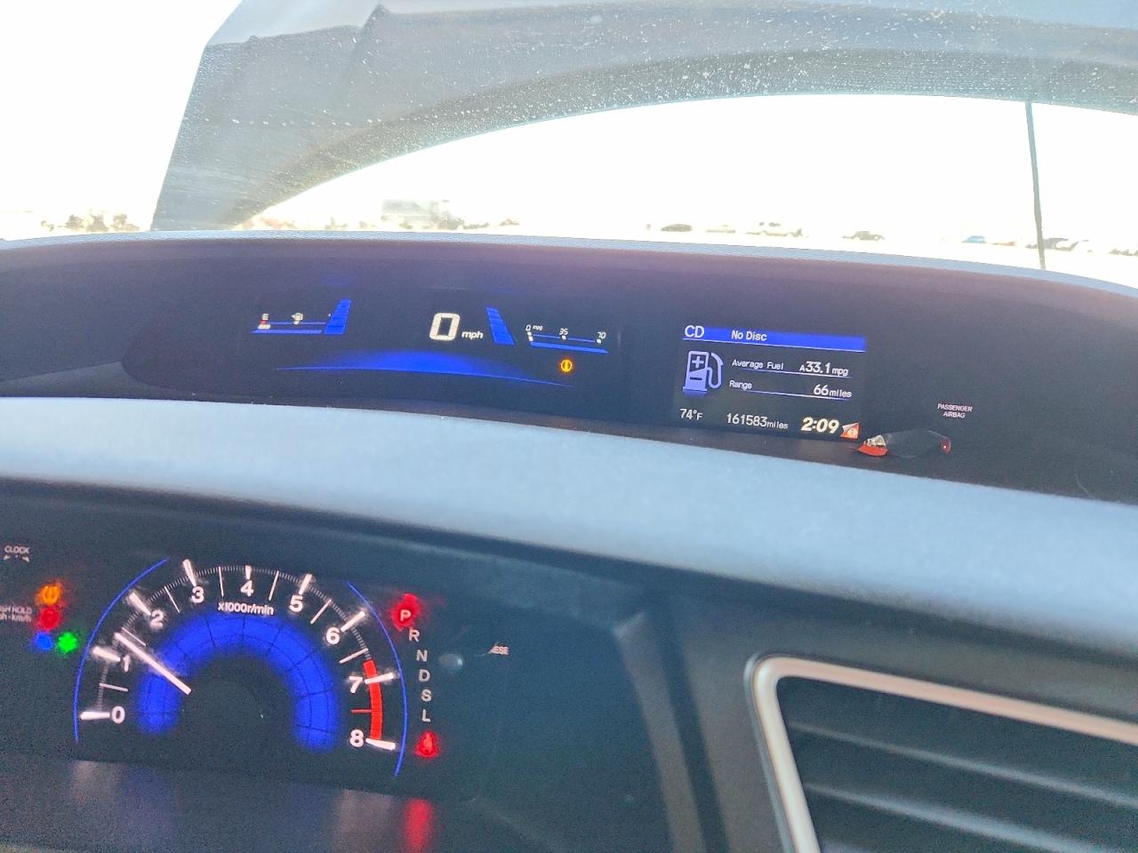2015 Honda Civic Lx Серый vin: 19XFB2F53FE700193