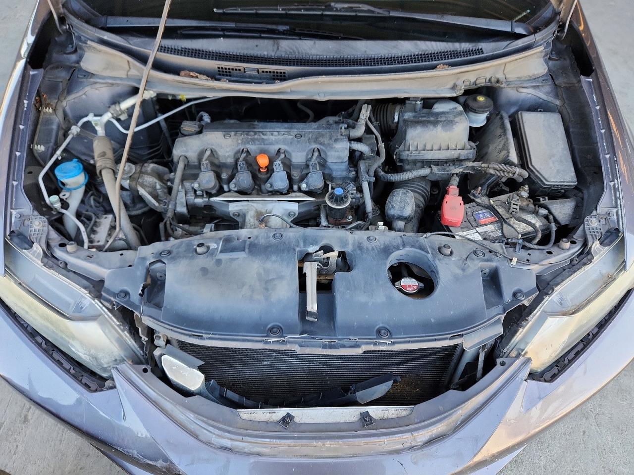 2015 Honda Civic Lx Серый vin: 19XFB2F53FE700193