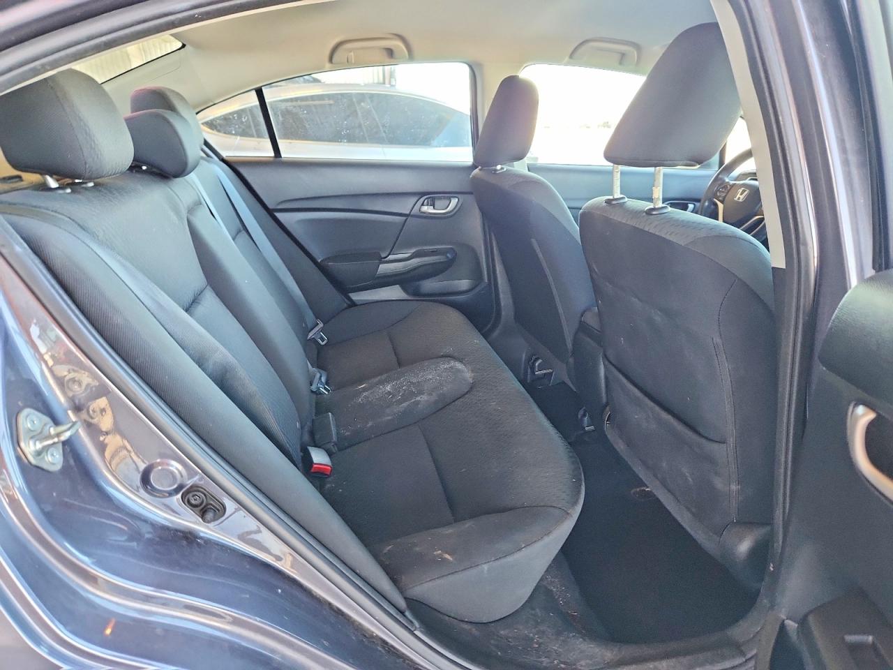 2015 Honda Civic Lx Серый vin: 19XFB2F53FE700193