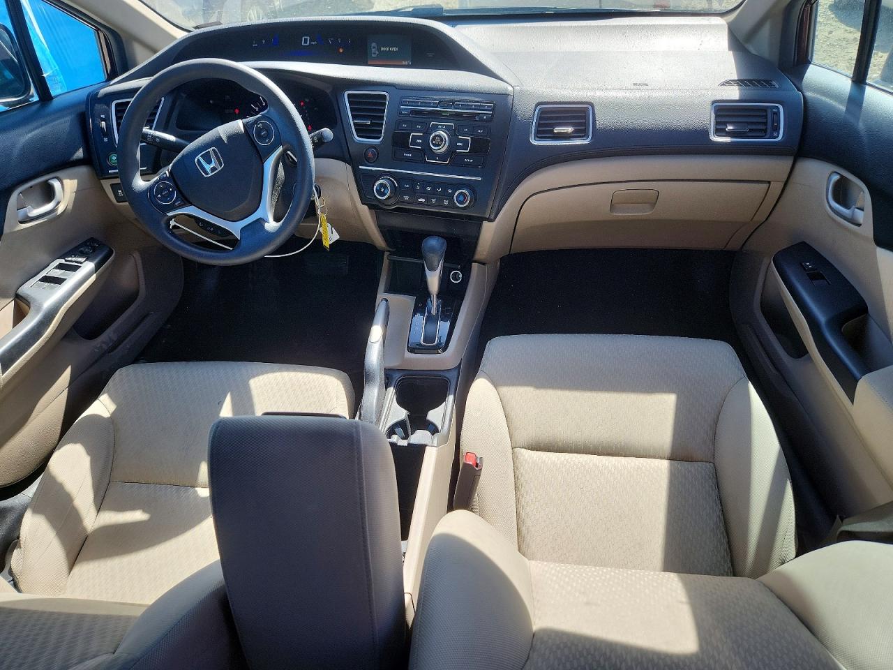 2015 Honda Civic Lx Burgundy vin: 19XFB2F53FE705894
