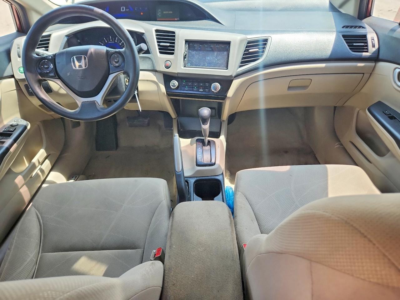 2012 Honda Civic Lx Burgundy vin: 19XFB2F54CE046901