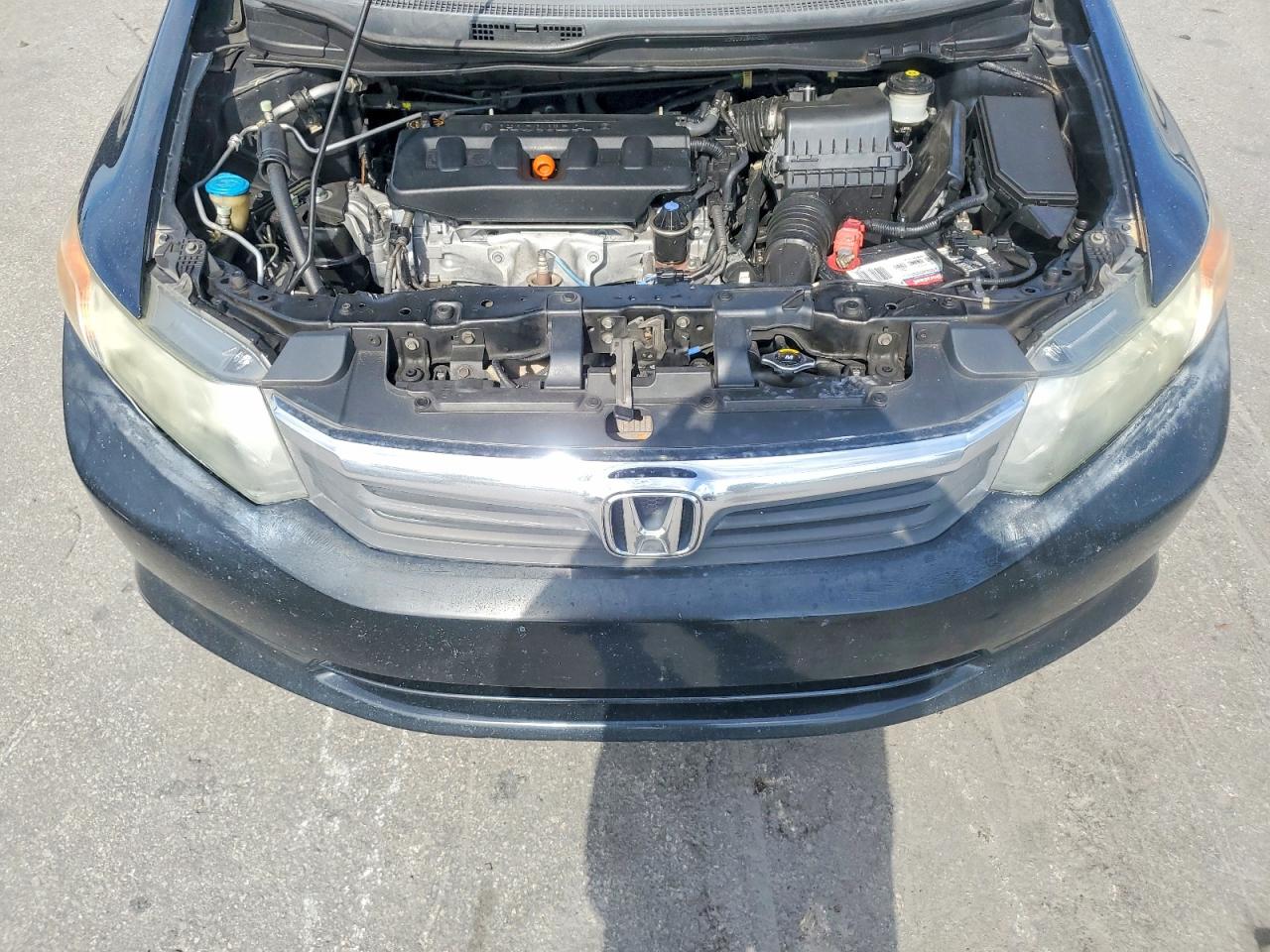 2012 Honda Civic Lx Черный vin: 19XFB2F54CE076531