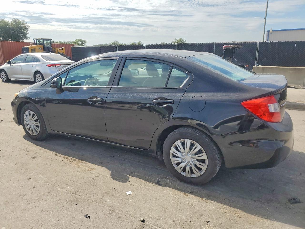 2012 Honda Civic Lx Черный vin: 19XFB2F54CE076531