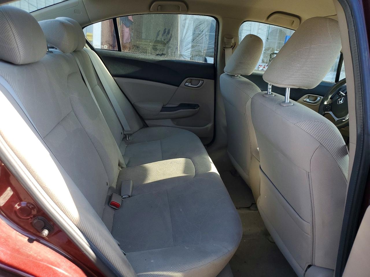 2012 Honda Civic Lx Burgundy vin: 19XFB2F54CE098125
