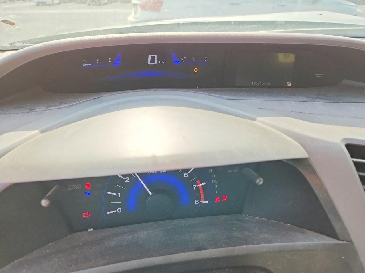 2012 Honda Civic Lx Gray vin: 19XFB2F54CE104330