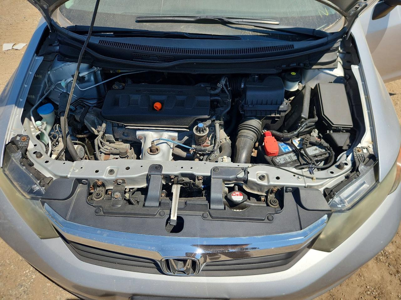 2012 Honda Civic Lx Silver vin: 19XFB2F54CE336541