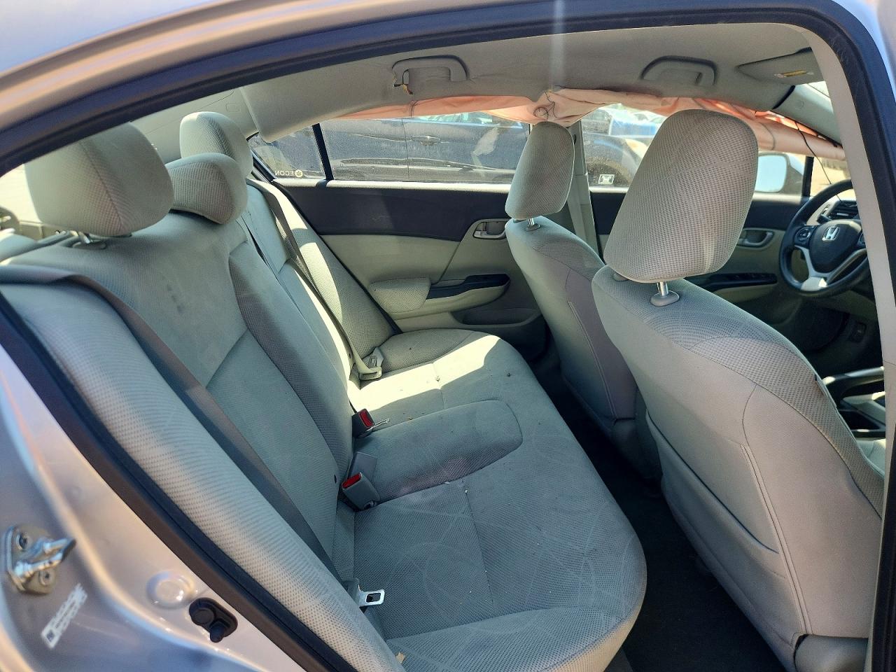 2012 Honda Civic Lx Silver vin: 19XFB2F54CE336541