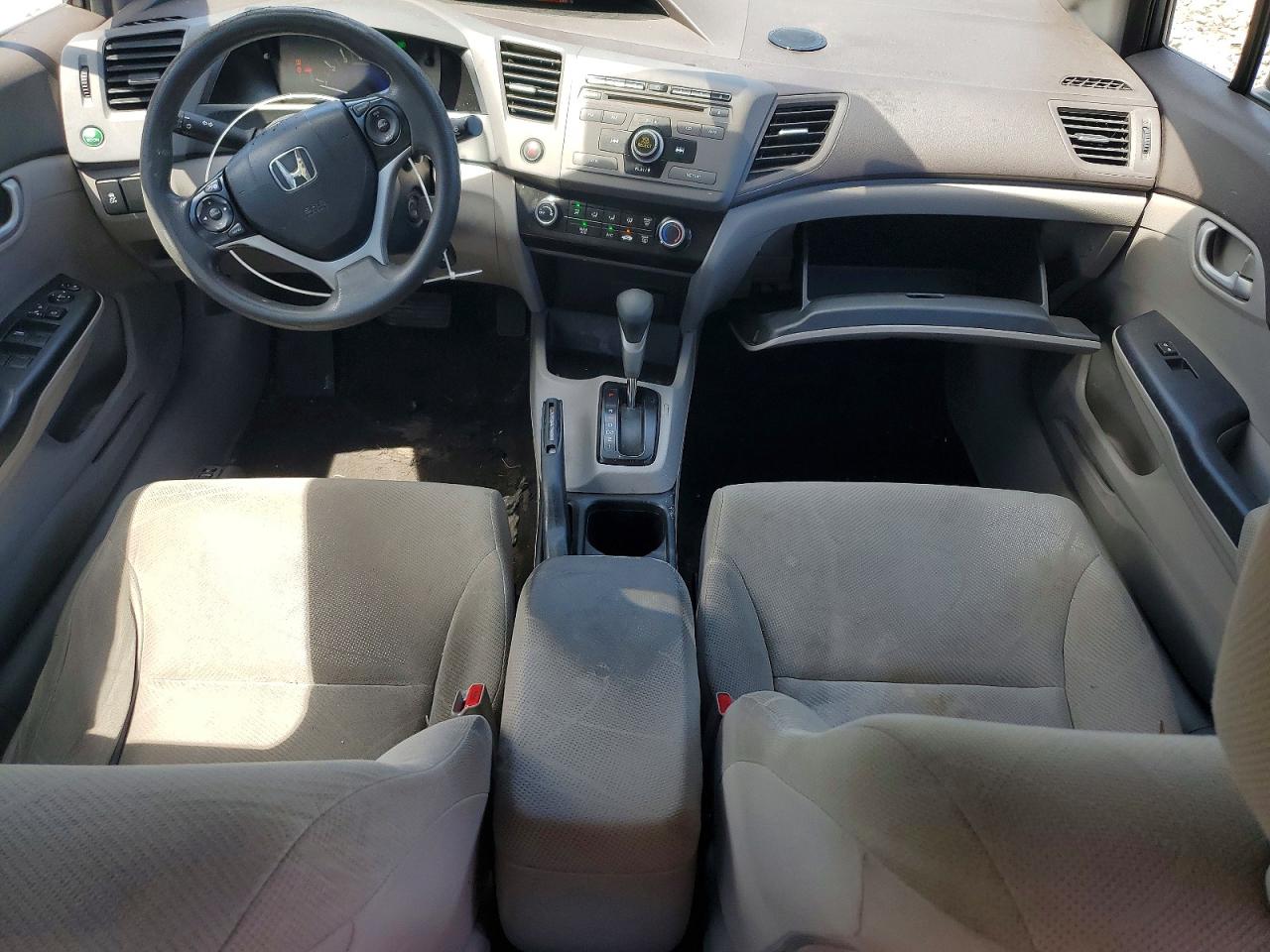 2012 Honda Civic Lx Серый vin: 19XFB2F54CE343134