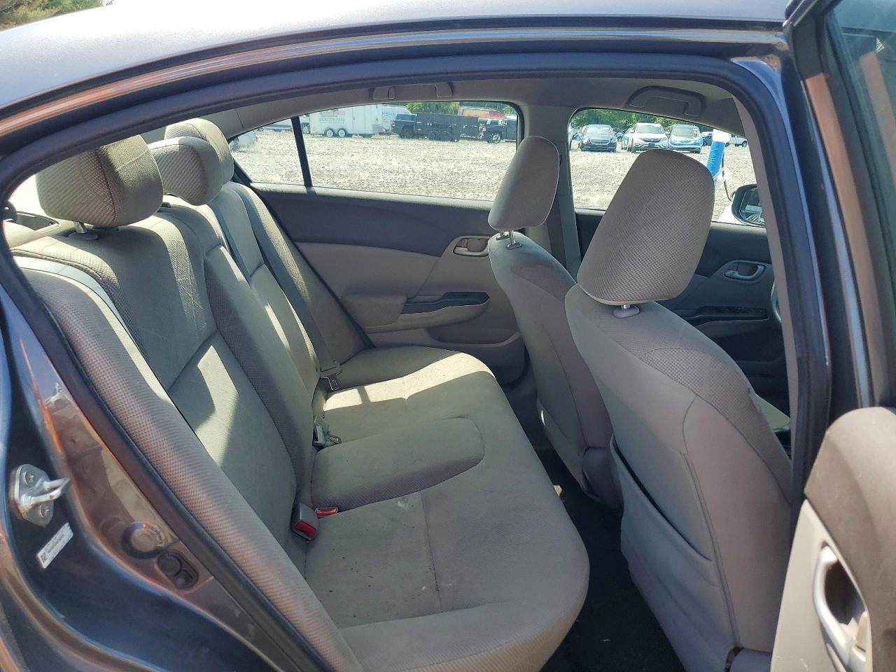 2012 Honda Civic Lx Серый vin: 19XFB2F54CE343134