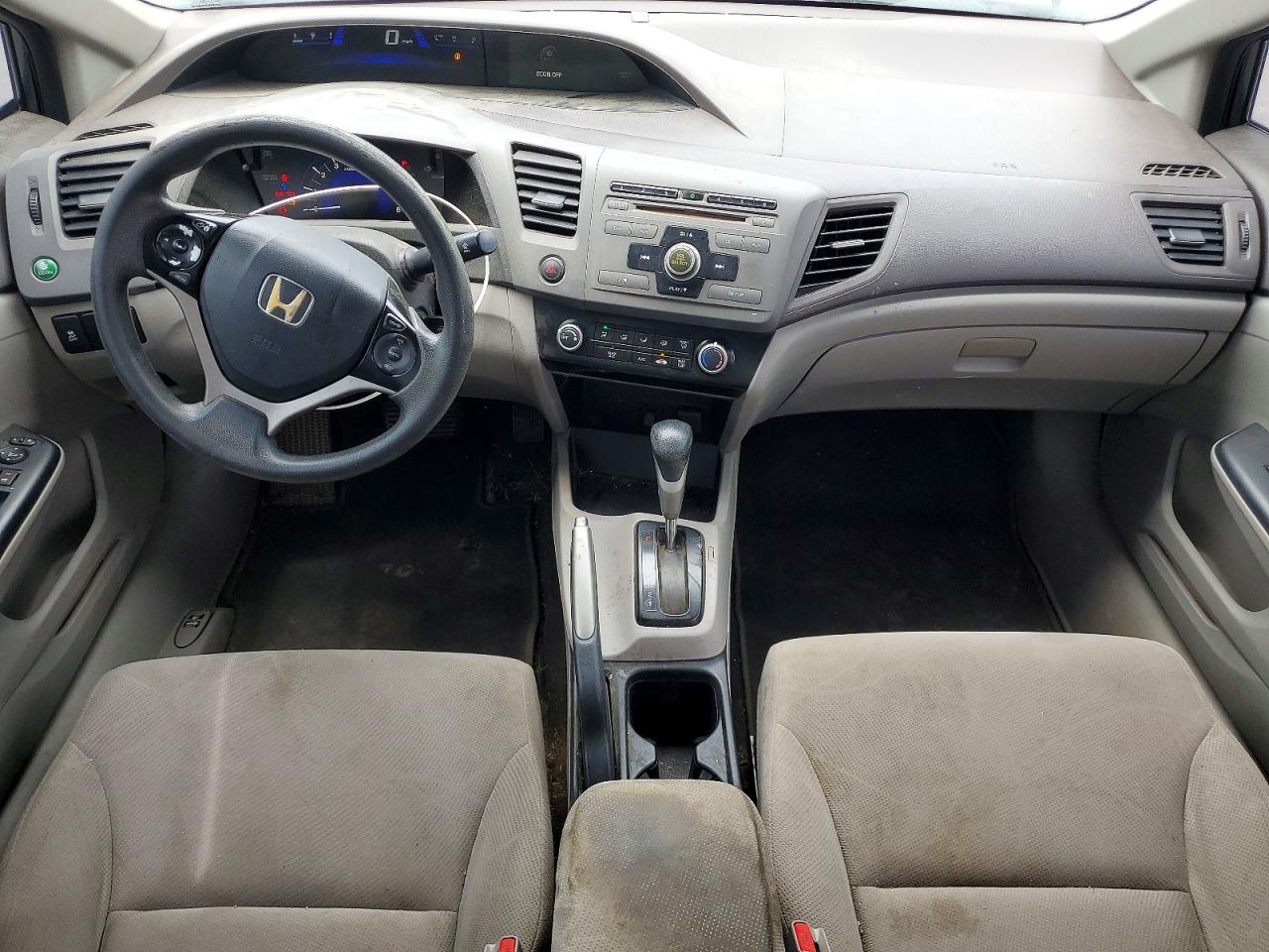 2012 Honda Civic Lx Угольный vin: 19XFB2F54CE347328