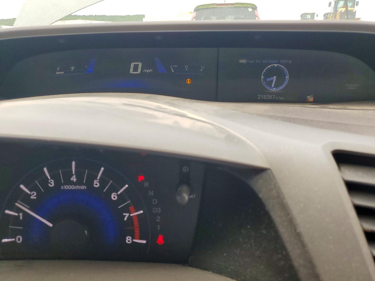 2012 Honda Civic Lx Угольный vin: 19XFB2F54CE347328