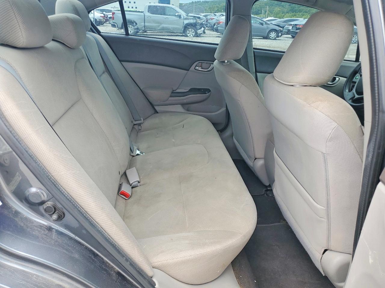 2012 Honda Civic Lx Угольный vin: 19XFB2F54CE347328