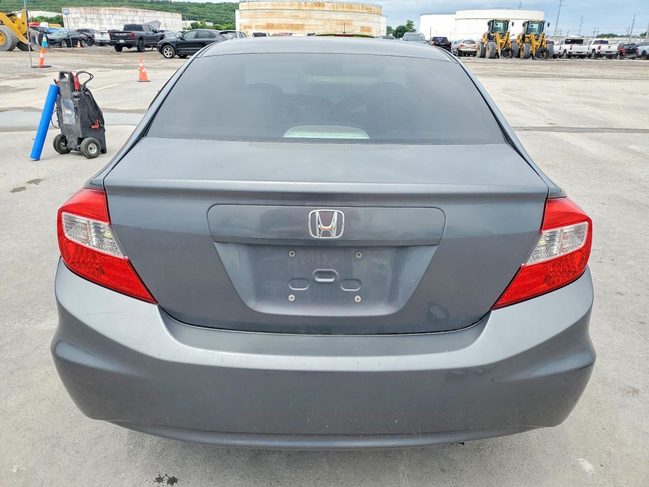 2012 Honda Civic Lx Угольный vin: 19XFB2F54CE347328