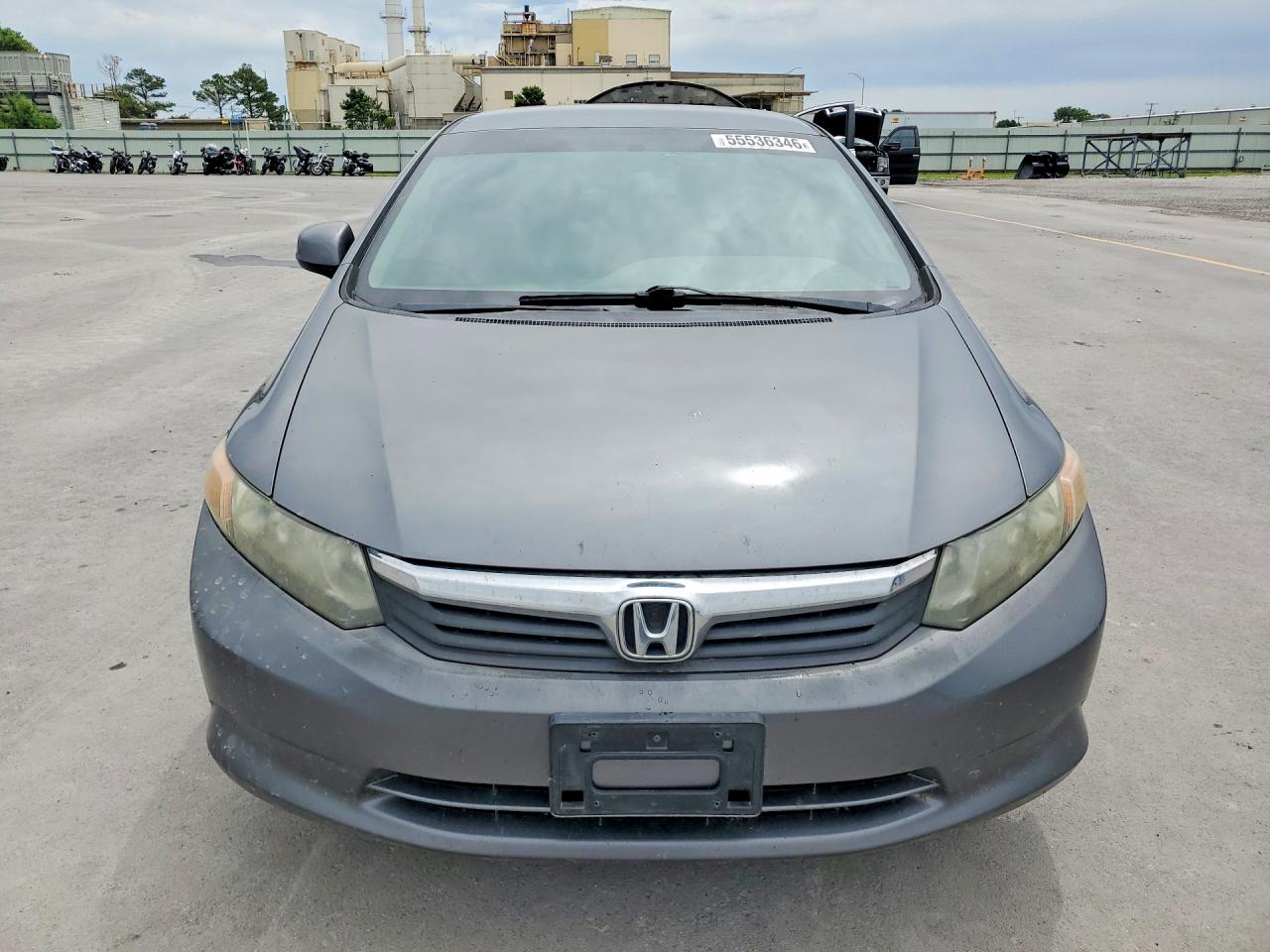 2012 Honda Civic Lx Угольный vin: 19XFB2F54CE347328