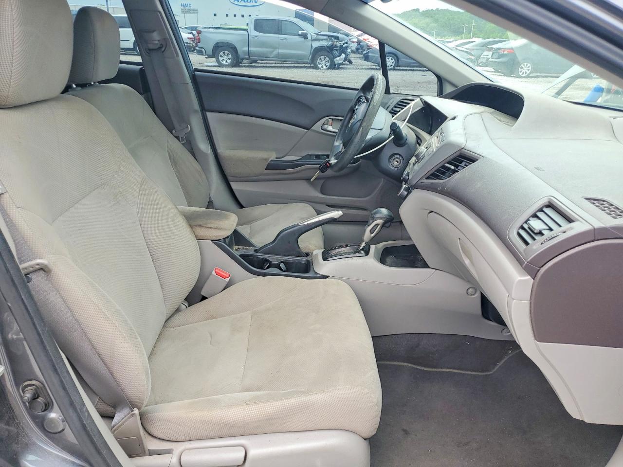 2012 Honda Civic Lx Угольный vin: 19XFB2F54CE347328