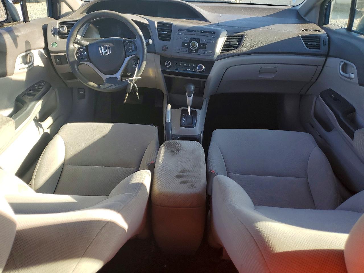 2012 Honda Civic Lx Blue vin: 19XFB2F54CE360368