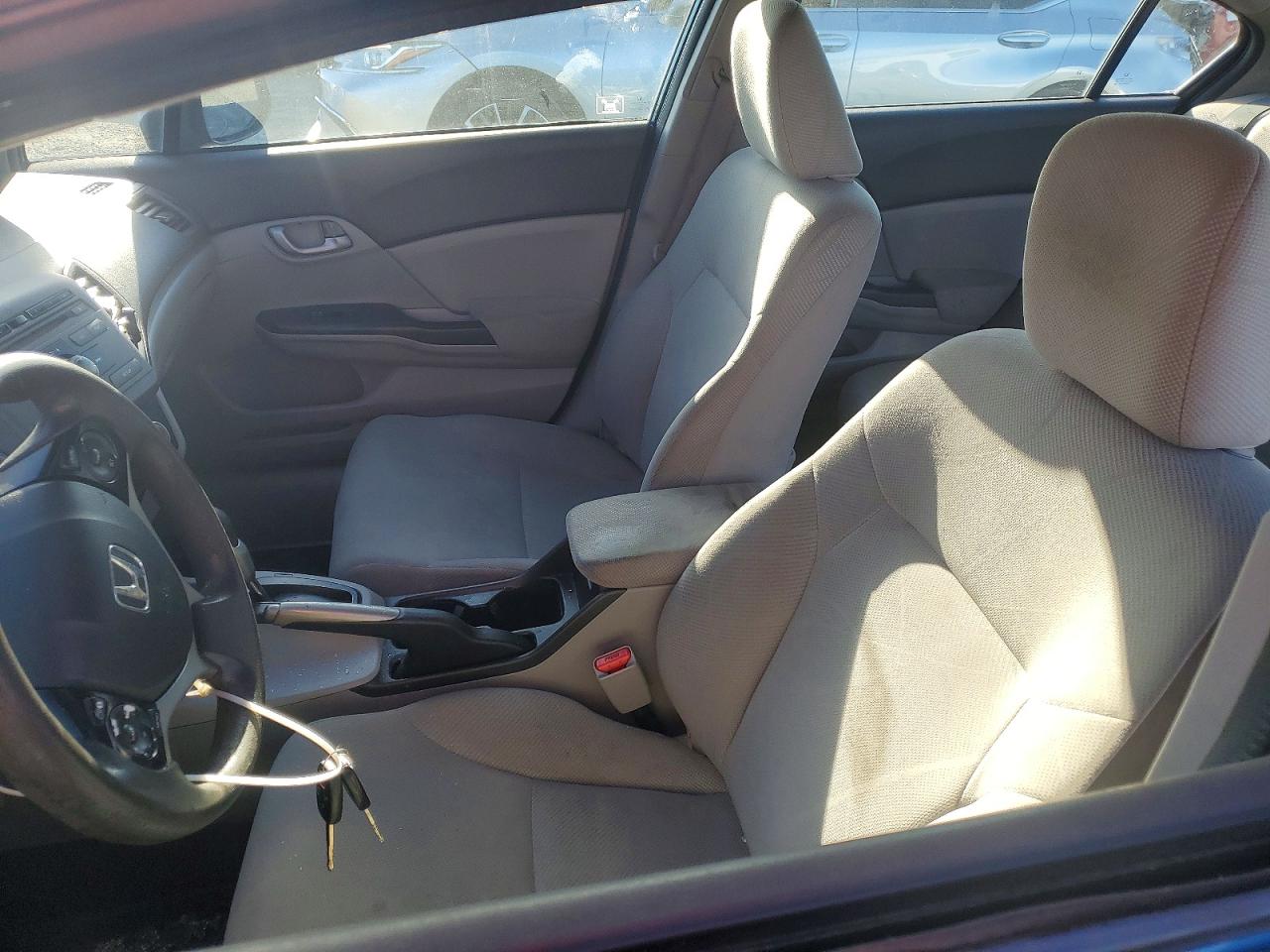 2012 Honda Civic Lx Blue vin: 19XFB2F54CE360368