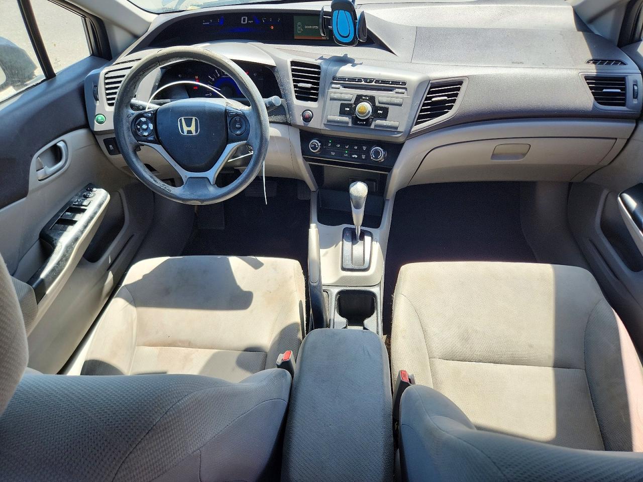 2012 Honda Civic Lx Silver vin: 19XFB2F54CE363626
