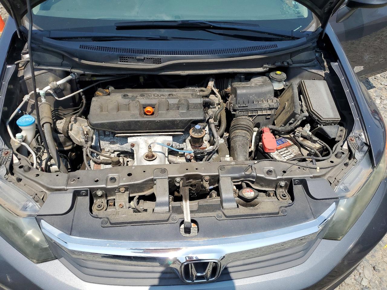 2012 Honda Civic Lx Серый vin: 19XFB2F54CE364565
