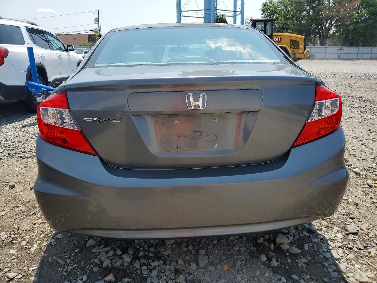 2012 Honda Civic Lx Серый vin: 19XFB2F54CE364565