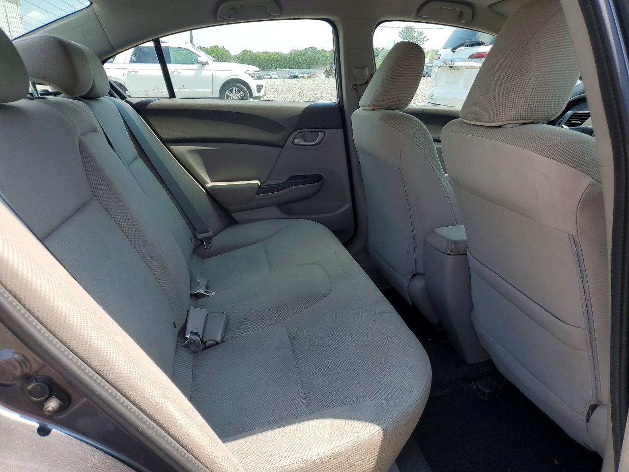 2012 Honda Civic Lx Серый vin: 19XFB2F54CE364565