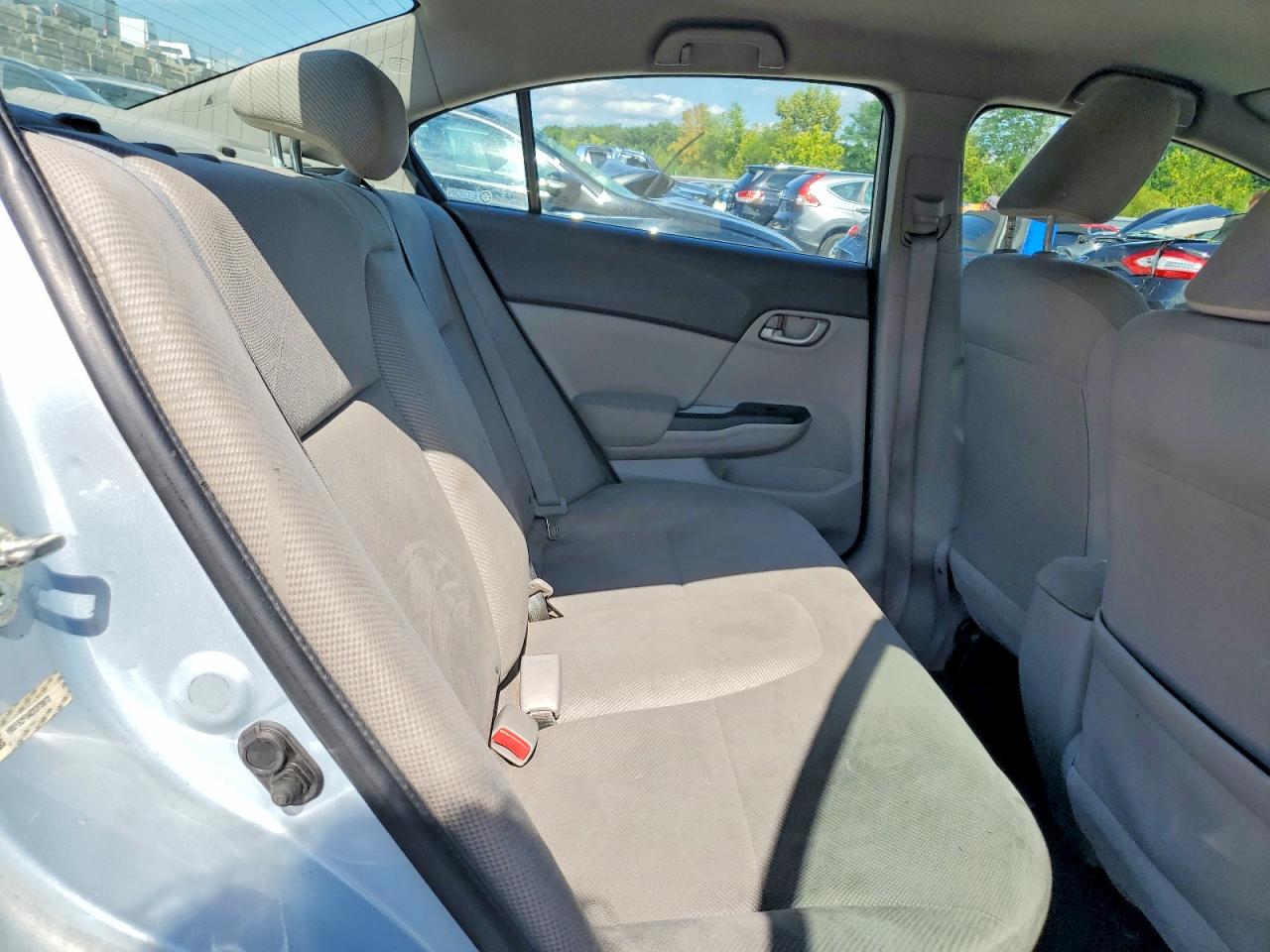 2012 Honda Civic Lx Silver vin: 19XFB2F54CE375873