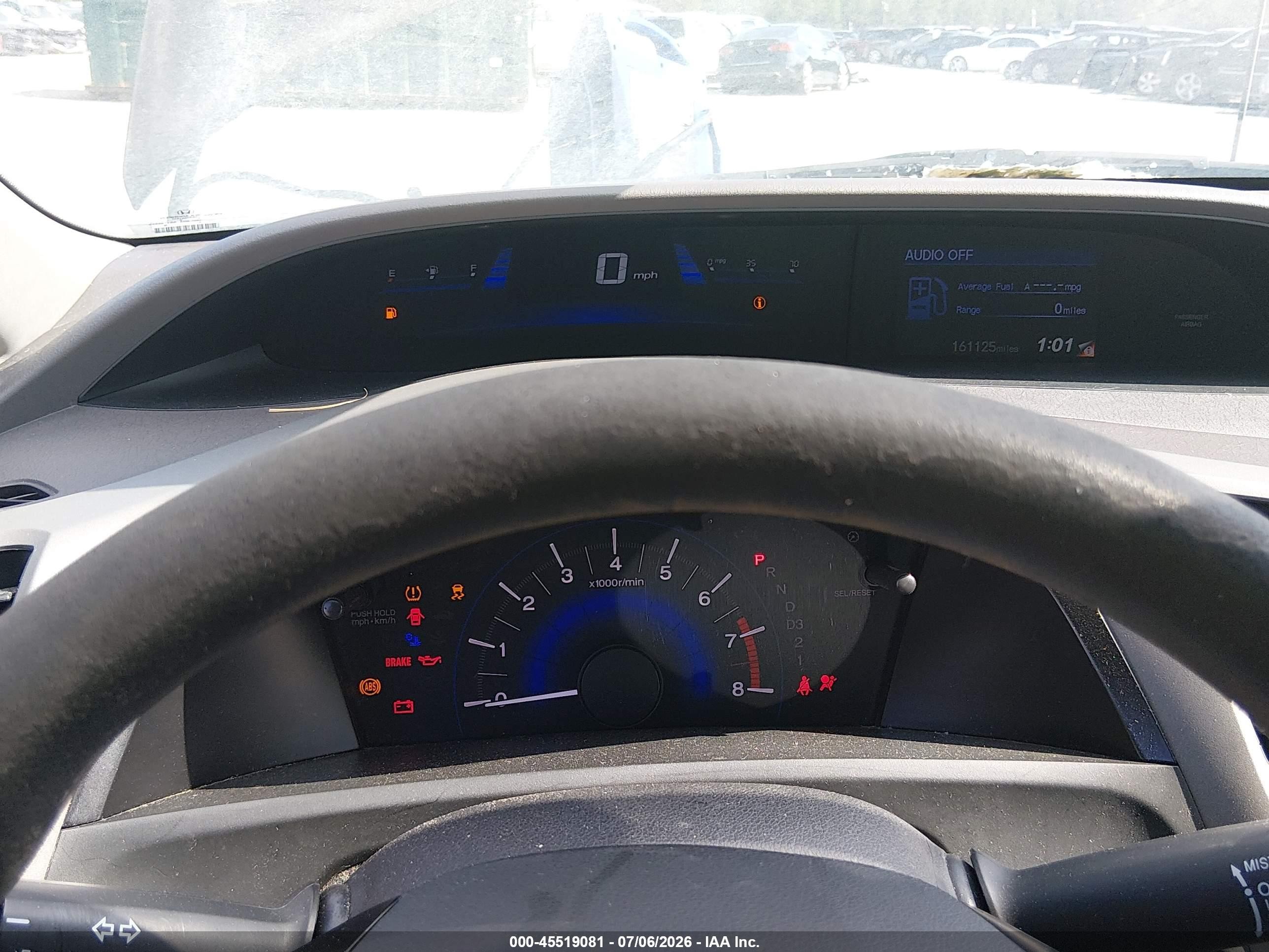 2012 Honda Civic Lx Black vin: 19XFB2F54CE383049