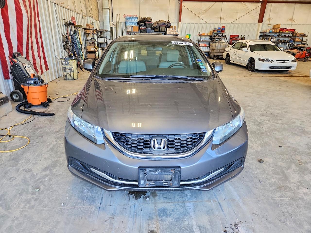 2013 Honda Civic Lx Серый vin: 19XFB2F54DE011261