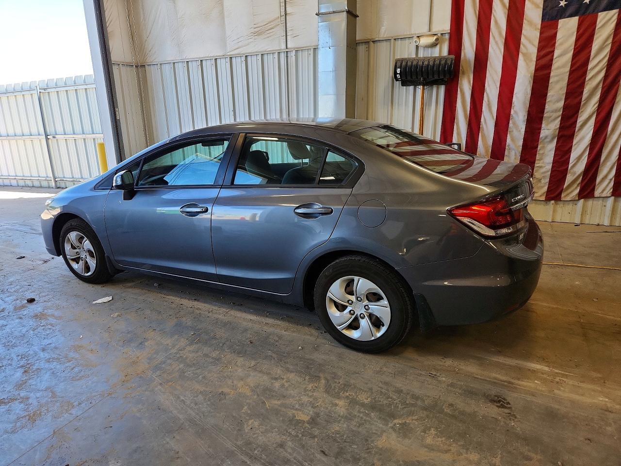 2013 Honda Civic Lx Серый vin: 19XFB2F54DE011261