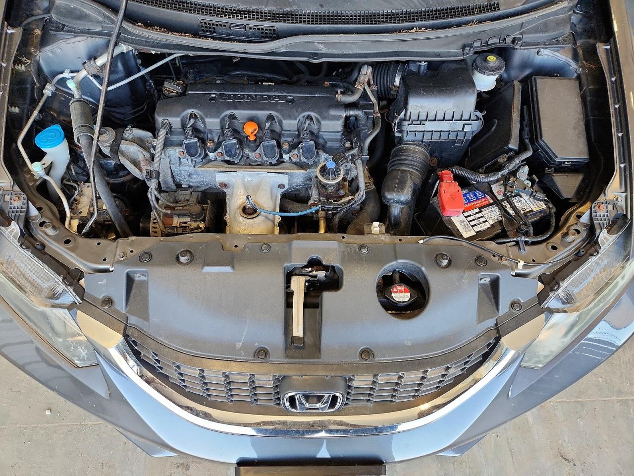 2013 Honda Civic Lx Серый vin: 19XFB2F54DE011261