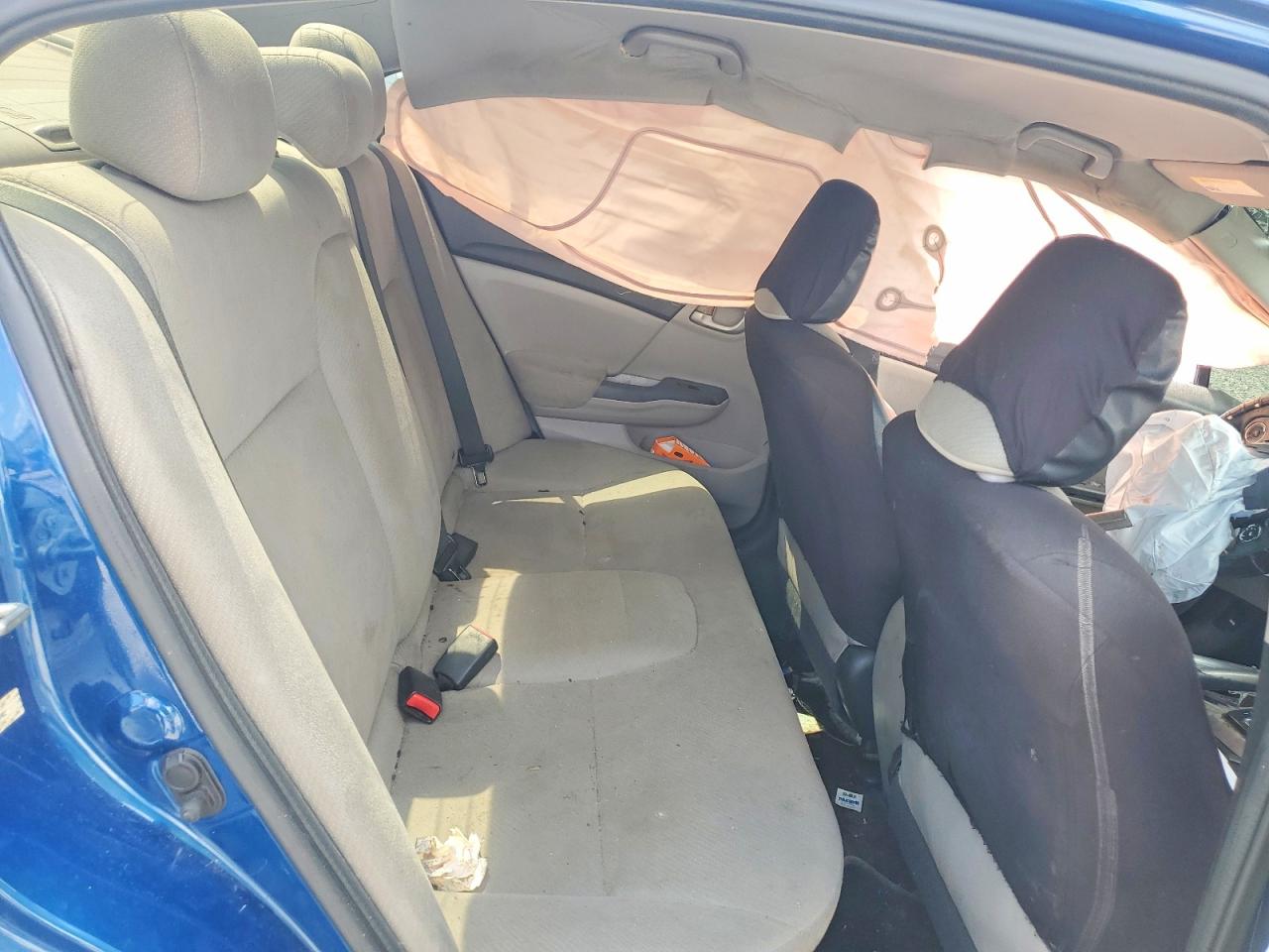 2013 Honda Civic Lx Blue vin: 19XFB2F54DE016962