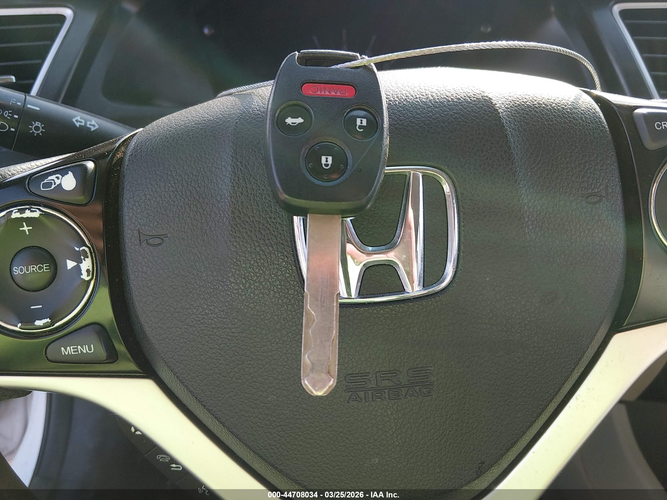 2013 Honda Civic Lx White vin: 19XFB2F54DE040243