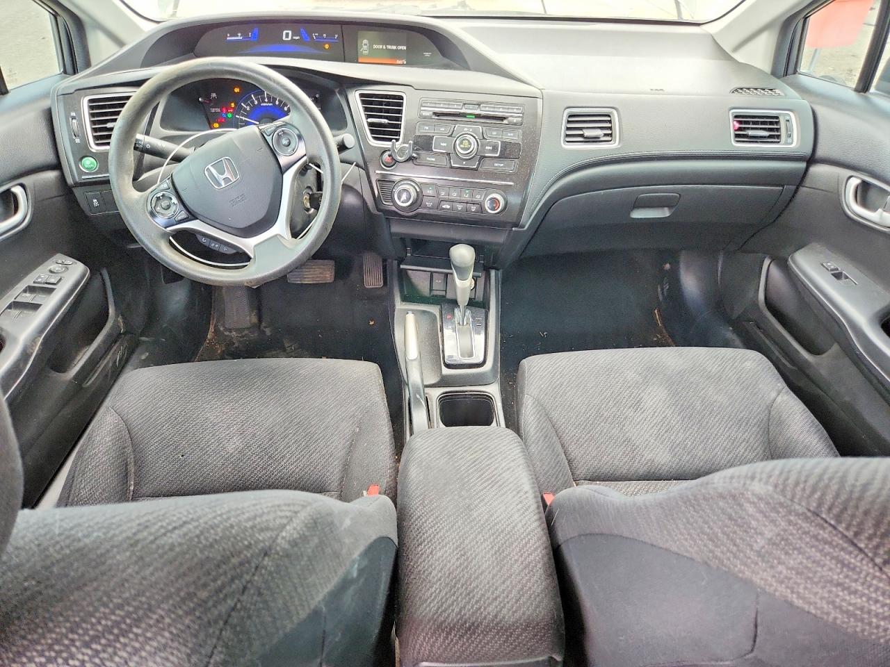 2013 Honda Civic Lx Gray vin: 19XFB2F54DE052568