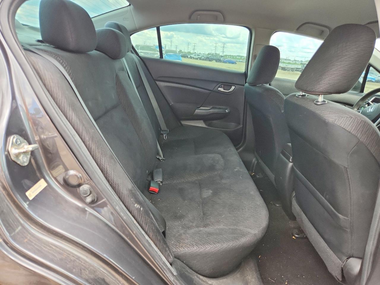 2013 Honda Civic Lx Gray vin: 19XFB2F54DE052568