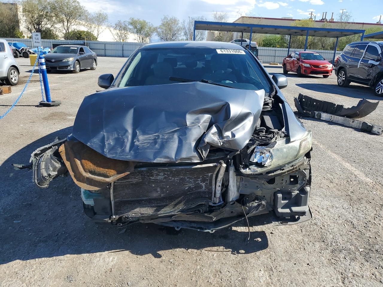 2013 Honda Civic Lx Charcoal vin: 19XFB2F54DE058693