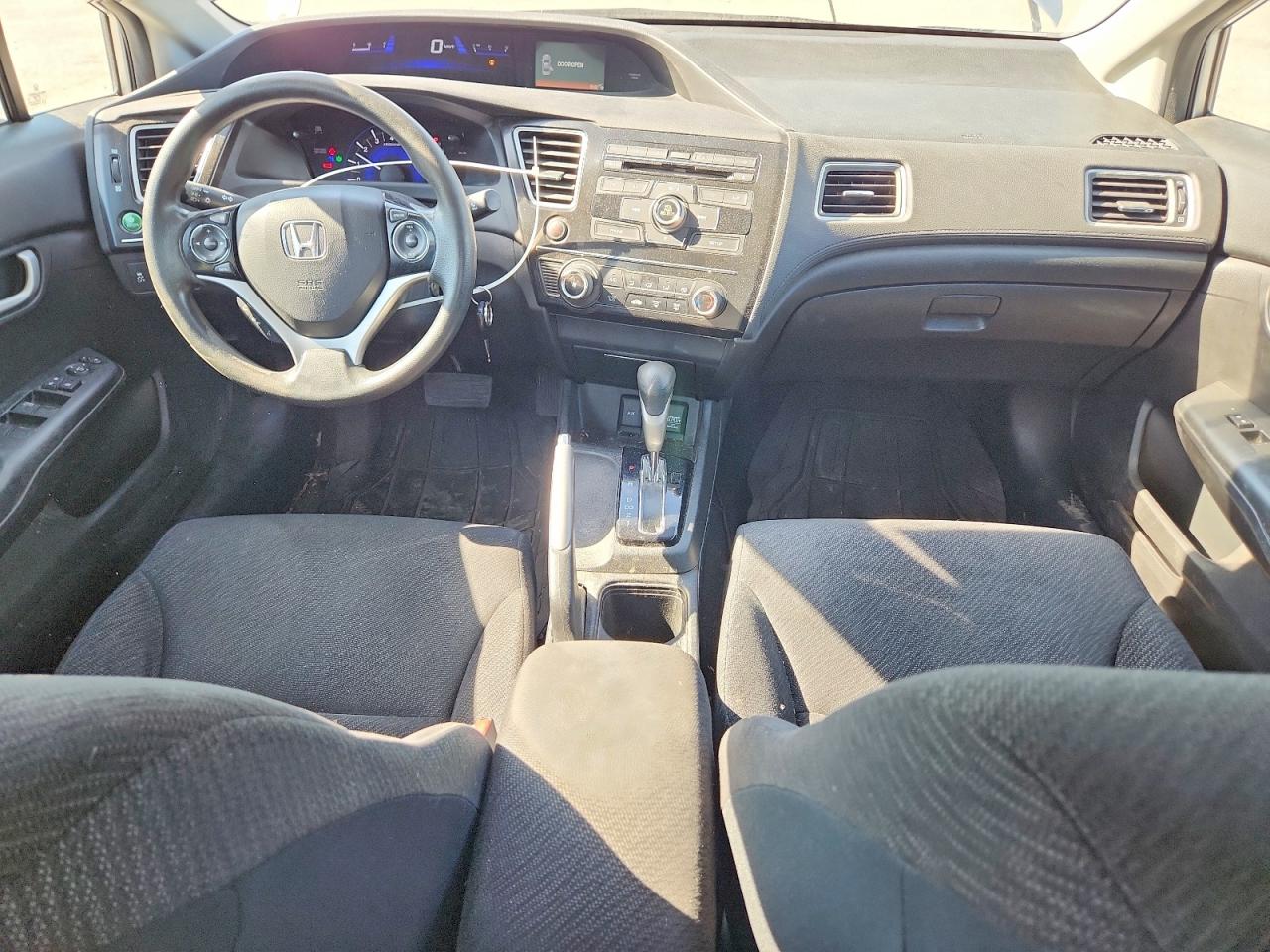 2013 Honda Civic Lx Silver vin: 19XFB2F54DE060833