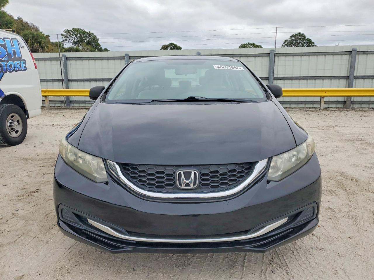 2013 Honda Civic Lx Black vin: 19XFB2F54DE080774