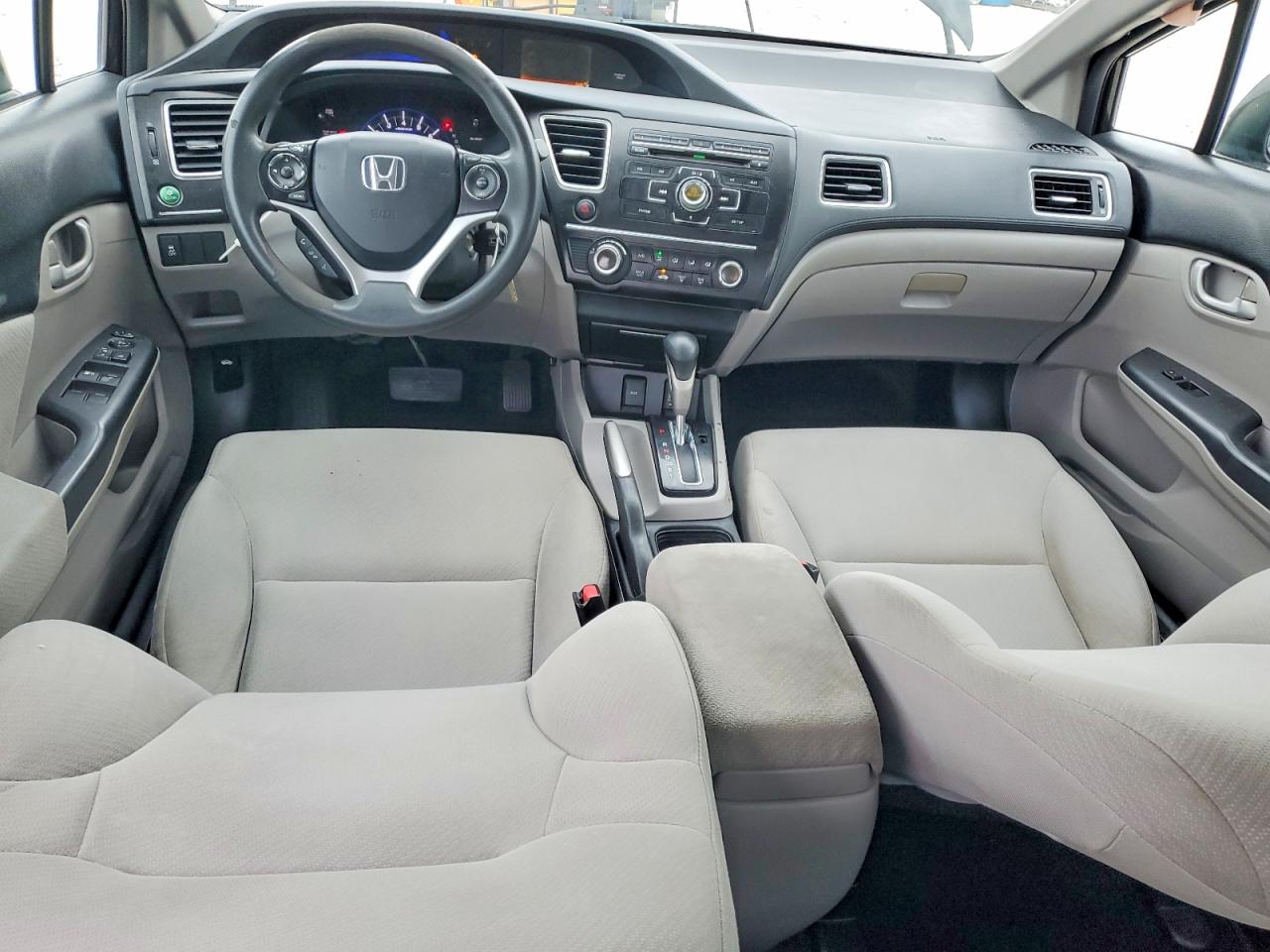 2013 Honda Civic Lx Black vin: 19XFB2F54DE080774