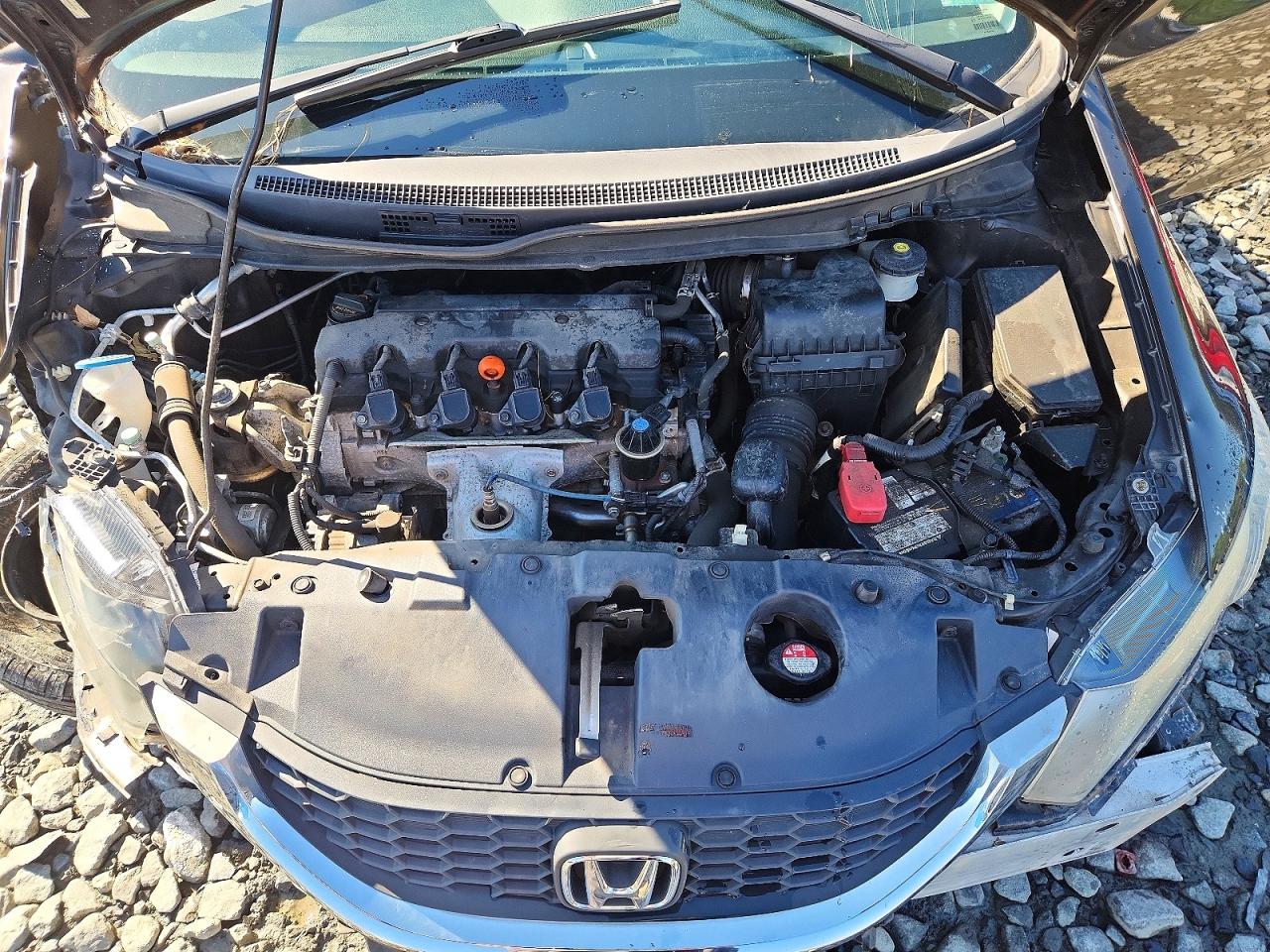 2013 Honda Civic Lx Gray vin: 19XFB2F54DE227126