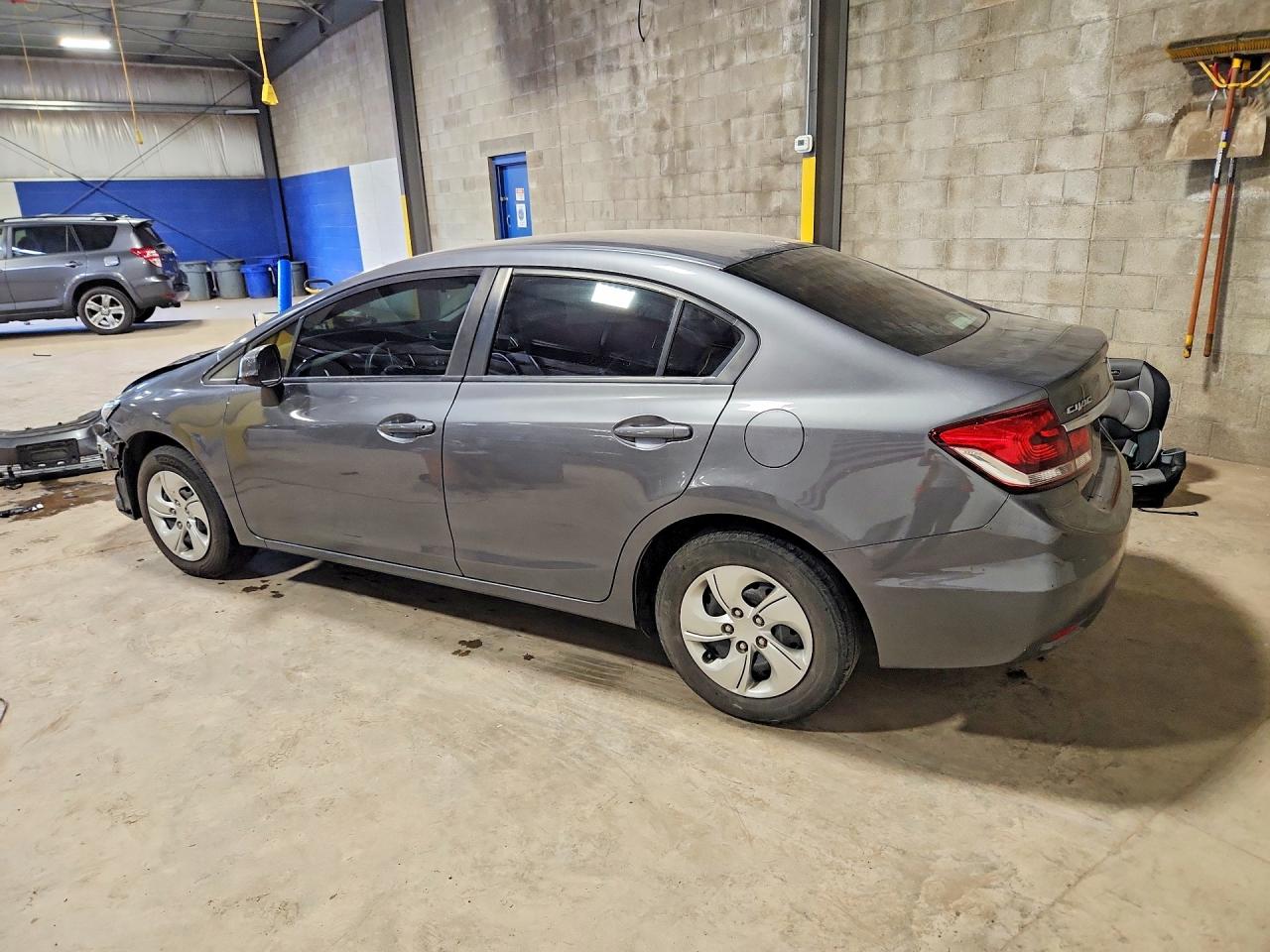 2013 Honda Civic Lx Серебряный vin: 19XFB2F54DE265634